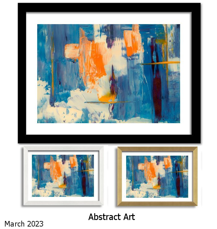 Abstract Art Framed Print
